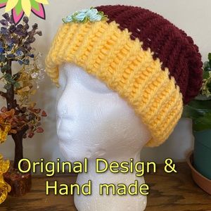 🌹Beautifully designed & Hand made Beanie🌹